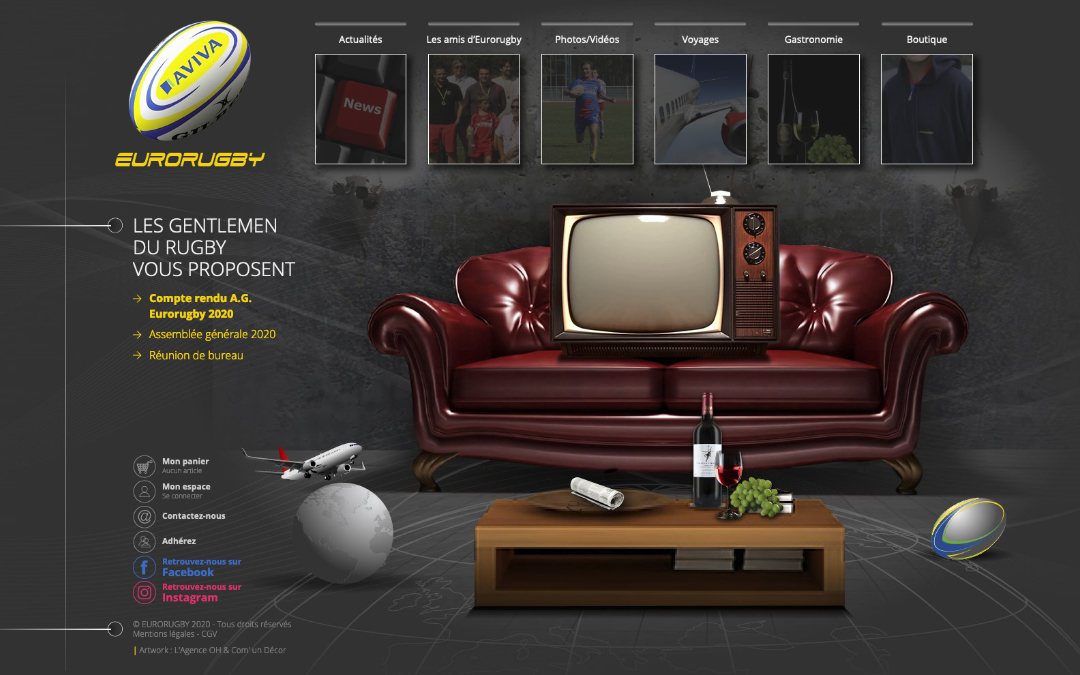Un site fait par des épicuriens amoureux du Rugby
